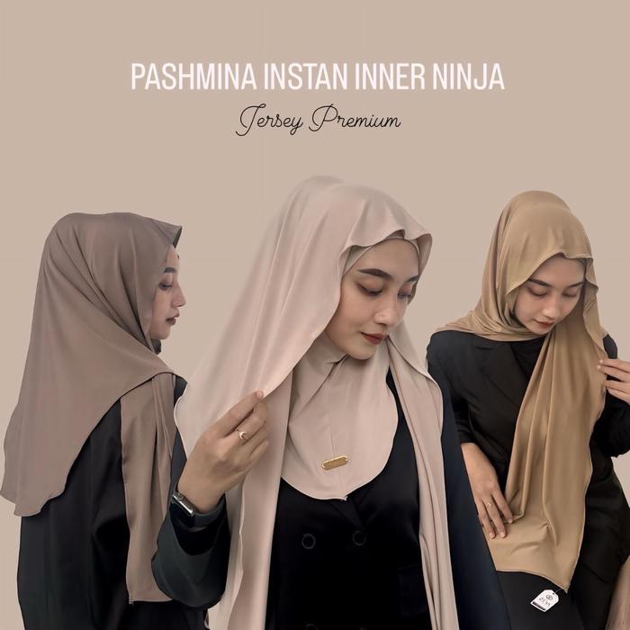 Zeya Pashmina Hijab | Matt Jersey Premium