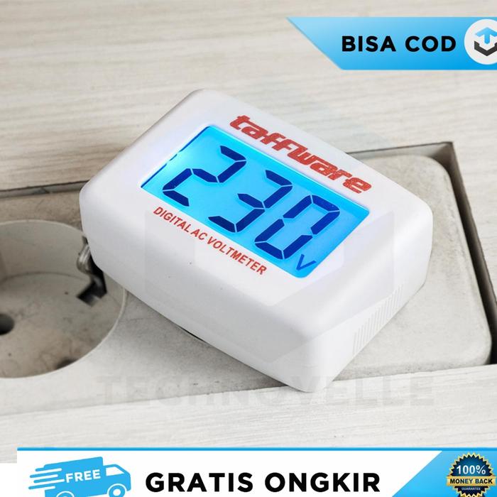 VOLMETER DIGITAL PENGUKUR ARUS LISTRIK WATT VOLTASE DIGITAL LED