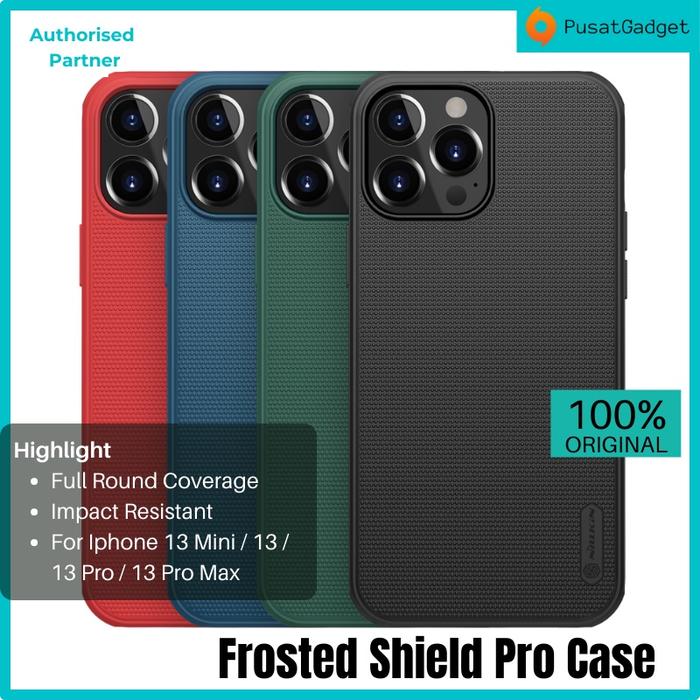 Case Iphone 13 / Mini / Pro / Pro Max NILLKIN Frosted Pro Hybrid Casing