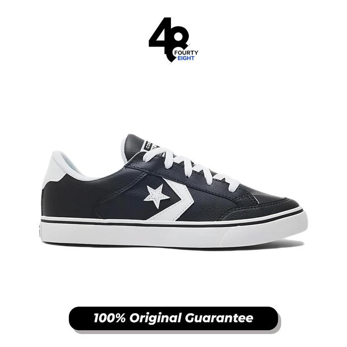 Sepatu Sneakers Unisex Converse Tobin Ox Black White (A01779C) Original