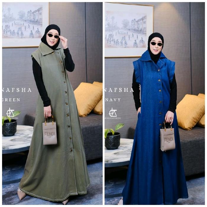 banafsha series by joza gamis denim joza