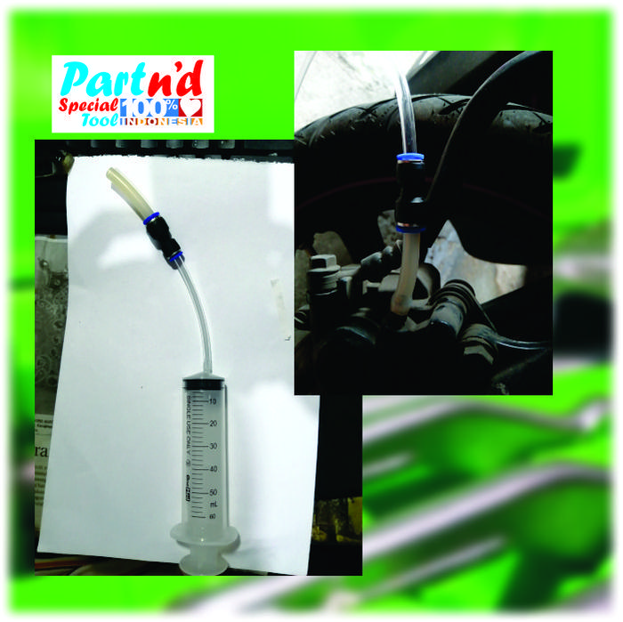 Spuit 50cc Suntikan + Selang Kuras Minyak Rem