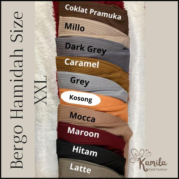 Paket Usaha 100 Ribu 4Pcs Hijab Jilbab  Kerudung Bergo Khimar Jumbo Syari Muslim Xxl Syar'I Besar Le