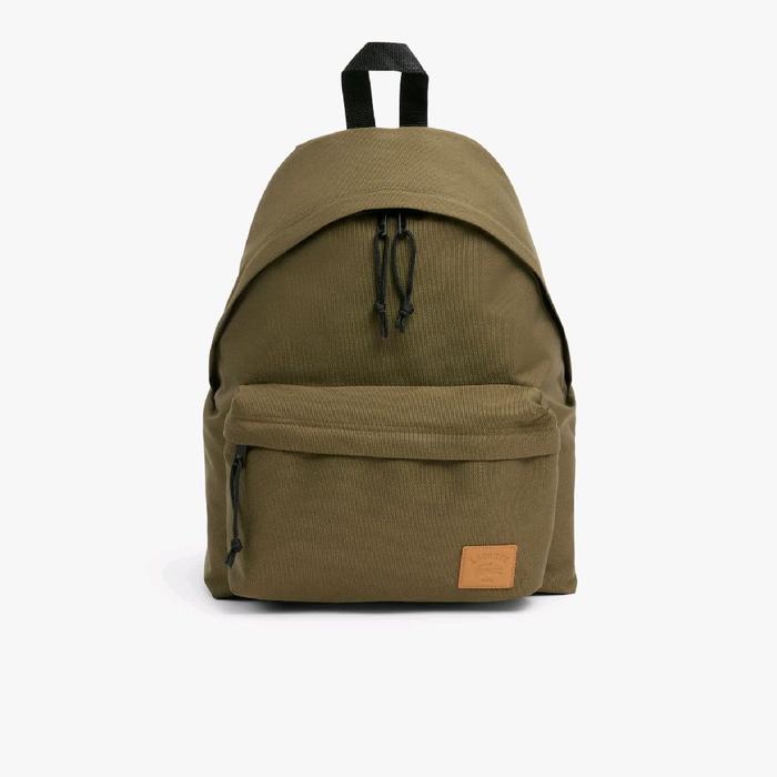 Lacoste Unisex Casual Croc Backpack Tas Ransel Pria / Wanita