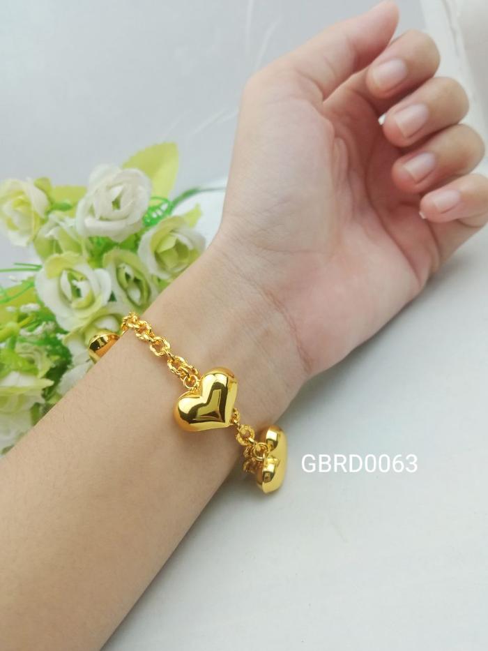 Gelang nori love gelang motif love gelang nori  love cantik