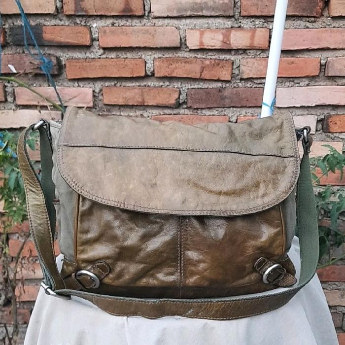 fossil vintage messenger bag