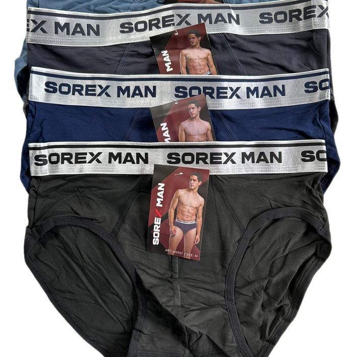 ￼3PCS - Sorex CD  , M3907 CD Sport Pria Super Soft