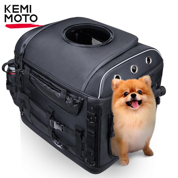 Tas Sepeda Motor Peliharaan Anjing/Kucing untuk Jalan Meluncur Jalan
