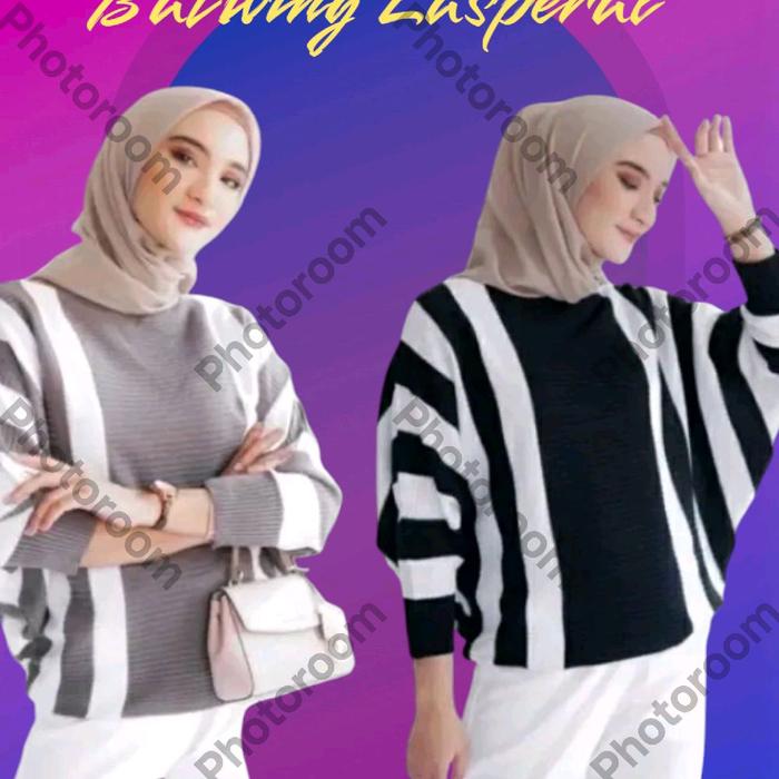 BATWING BIG STRIPE ZEBRA / LASPERAL BATWIING POLET / BATWING BLOUSE ZEBRA / BATWIING 2 WARNA / BATWI