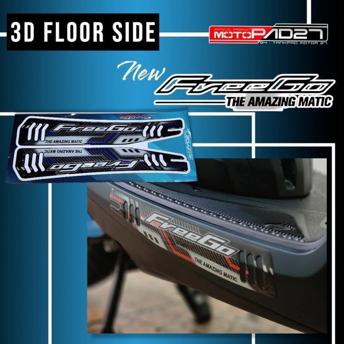 Stiker Body Bawah Freego New 125 Stiker Freego New Sidepad [NTS]