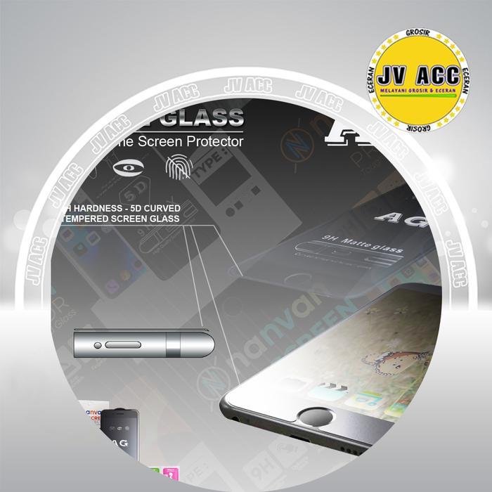 MATTE GLASS / ANTI MINYAK 5D TEMPERED GLASS REALME X50 X2 C12 7PRO