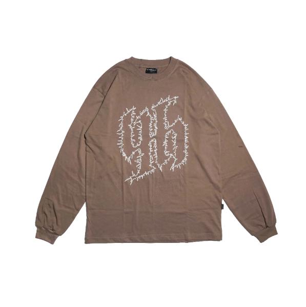 HUSTED KAOS LENGAN PANJANG SLUGER BROWN LS