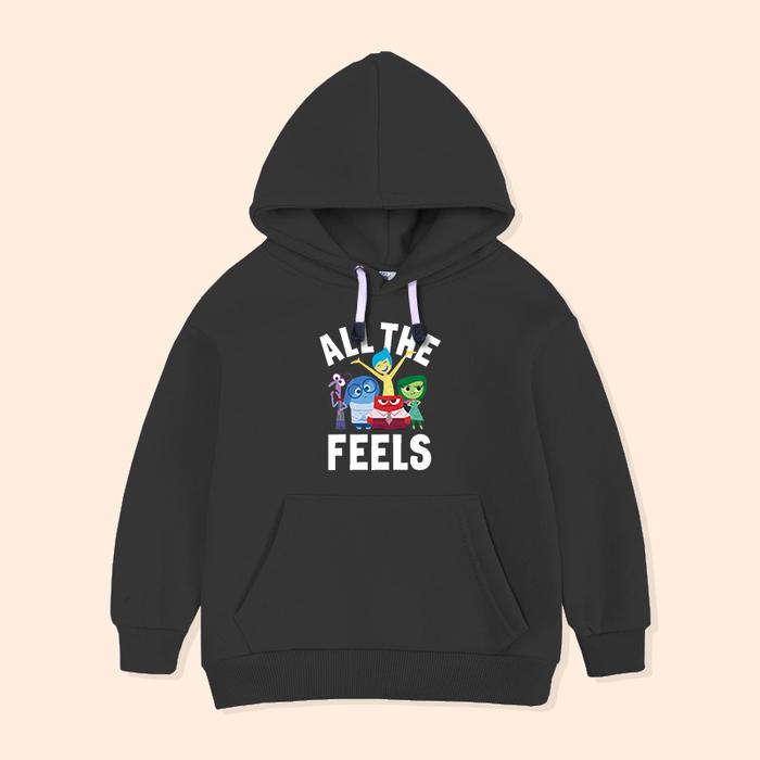 Jaket Hoodie Anak Inside Out Disney Pixar Karakter Kartun Atasan Anak Laki-Laki Perempuan INS-03