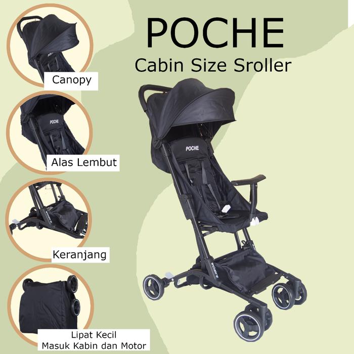 Stroller Pockit Eclaire Poche cabin size -Indomulya Shop