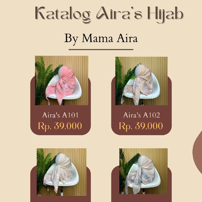 Hijab | Motif A103 Airas  Voal