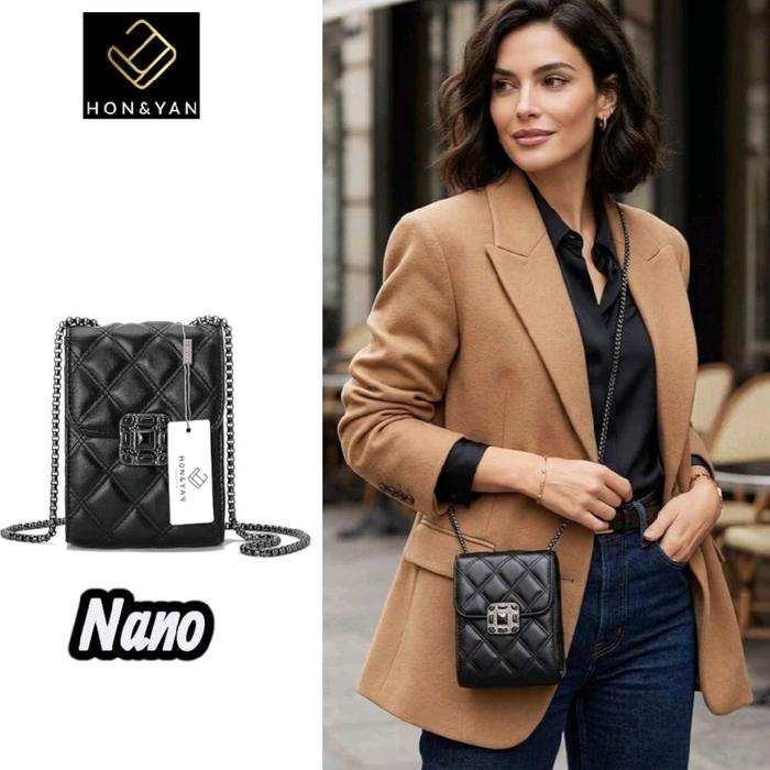 tas bag dompet hp serbaguna honyan hon yan hon&yan nano woman wallet