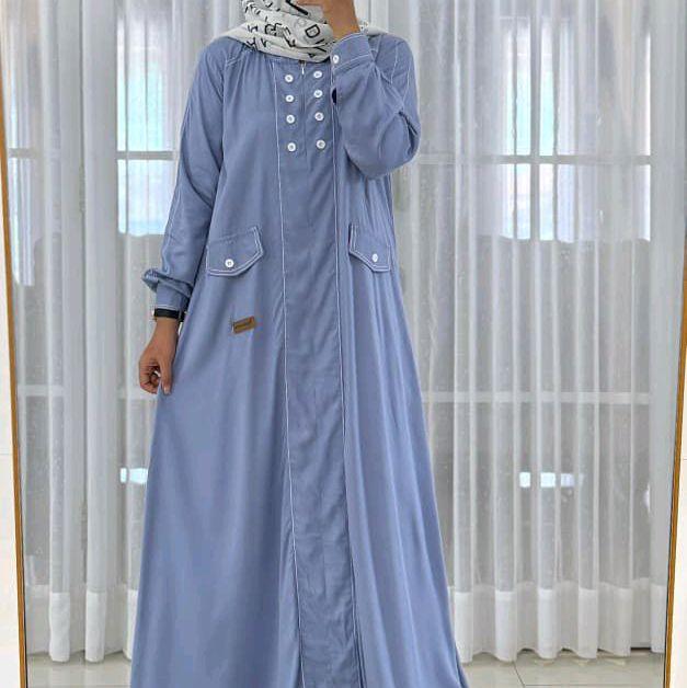 GAMIS NADHEEFASTORE SKY BLUE READY