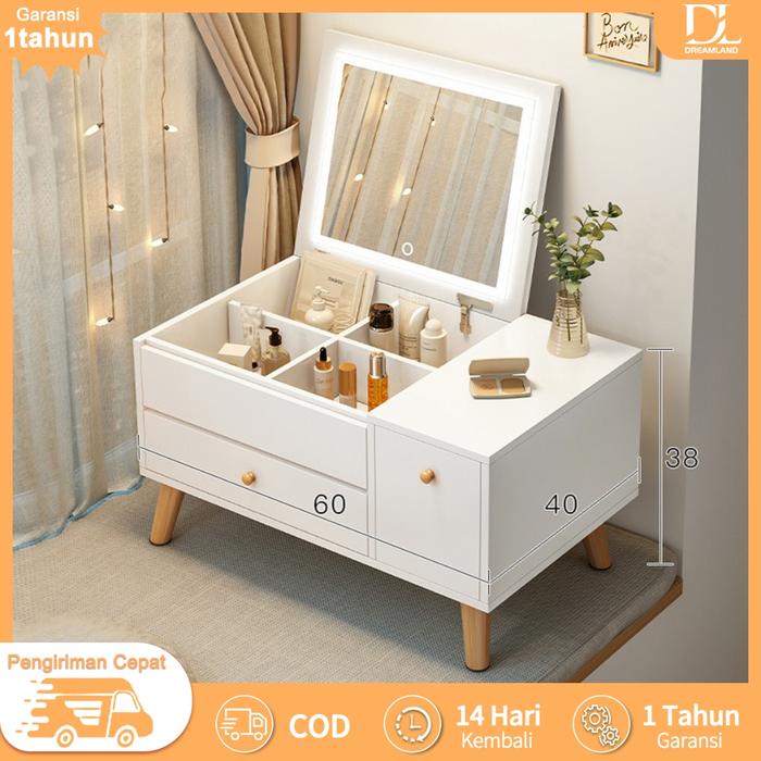 New Meja Rias Lampu Minimalis/Meja Rias Led/ Meja Rias Minimalis / LED Lighting Dresser/Meja Rias Me