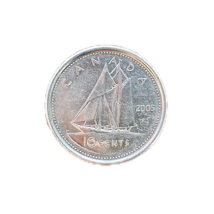 Koin asing Canada 10 cent