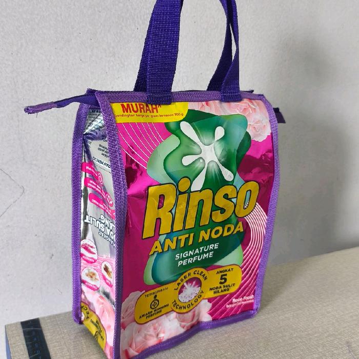 TAS MUAT BUKU TULIS (plastik rinso ukuran 1,5kg)