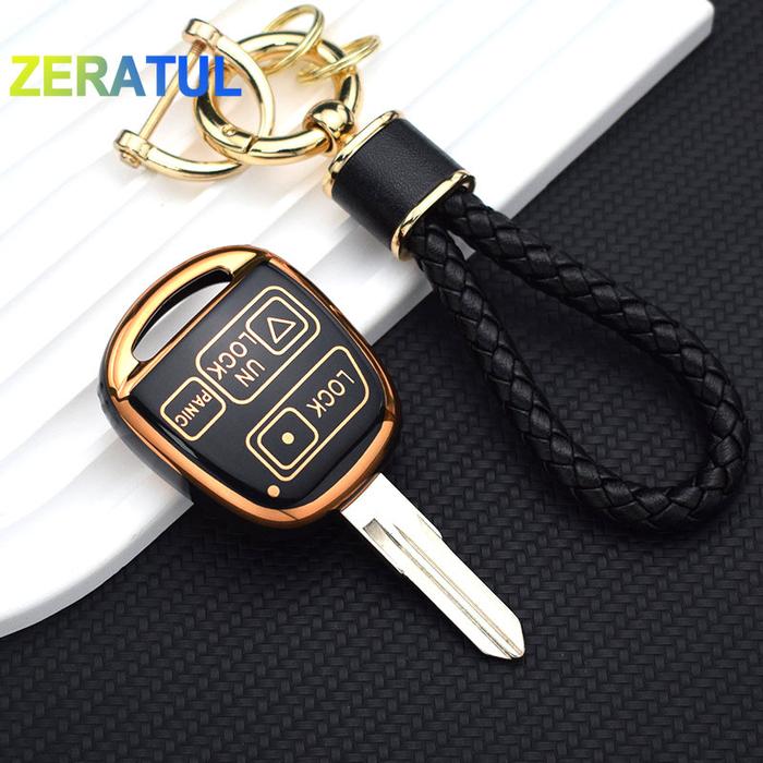 Remote Shell Fob for Toyota Yaris Avensis Camry Corolla Carina Prado