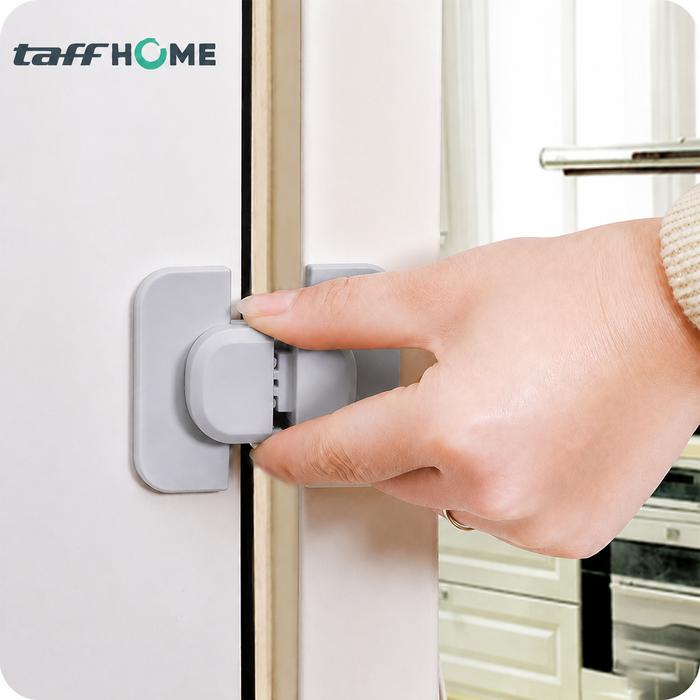 TaffHOME Safety Lock Pintu Kulkas Pengunci Tambahan Tempel - S1843