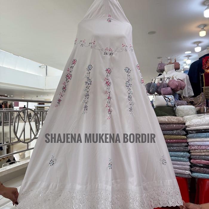 mukena katun mikro khadijah ori sulam tangan