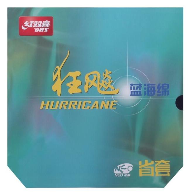 DHS HURRICANE 3 NEO PROVINCE BLUE SPONGE - Karet Pingpong Tenis Meja Bet DHS Hurricane 3 Neo Provins