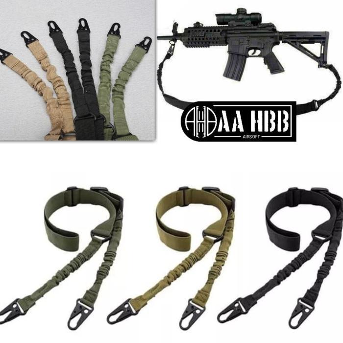 tali sandang sling tactical strap airsoft spring aeg gbbr wgg sengin *