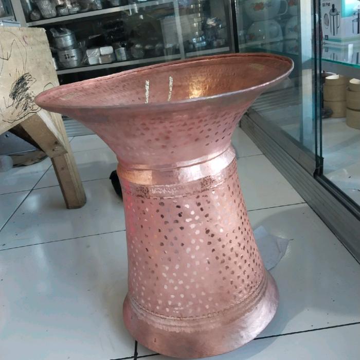 seeng teumbaga jadul free aseupan ukuran tebal anti karat lebar 22cm tinggi 32cm