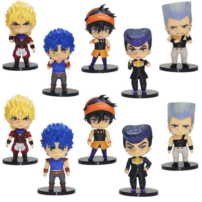 Anime Figure Jojo Bizarre Adventure Kujo Jotaro Figurine Higashikata