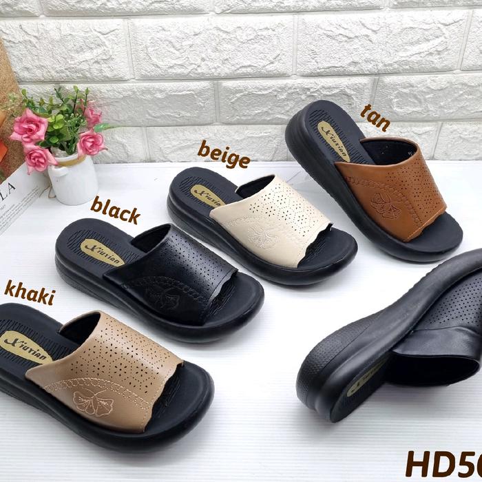 xiu xian hd 5076 sandal wedges fashion kekinian Sendal Cewek