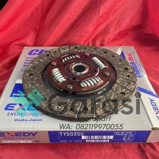 Clutch Disc/Kampas Kopling Toyota Kijang 7K/ 7K EFI Kapsul JAPAN