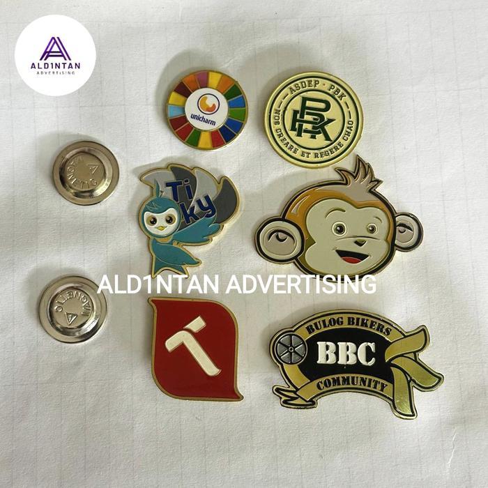 Pin Enamel Custom Magnet / Pin Kuningan Custom / Pin Custom Magnet