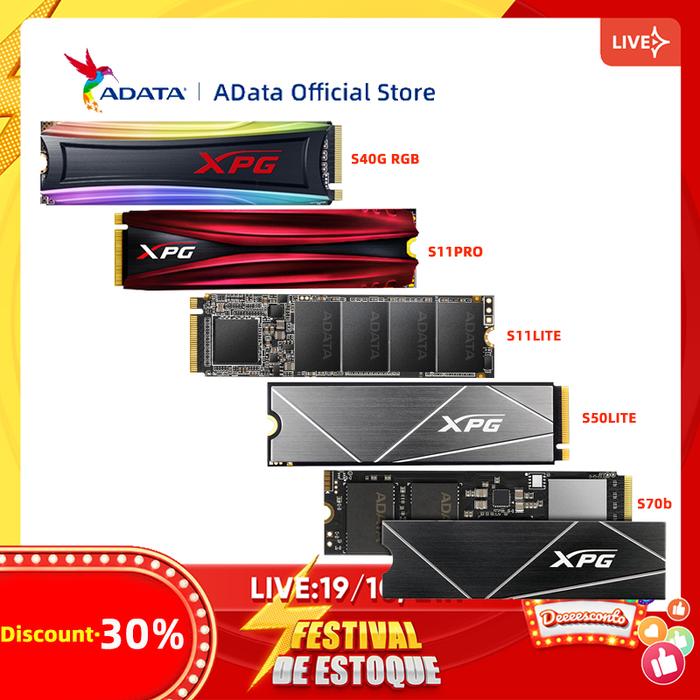 XPG GAMMIX S11 Pro M2 SSD NVMe 512GB 1TB 2TB M.2 S50 2280 PCIe
