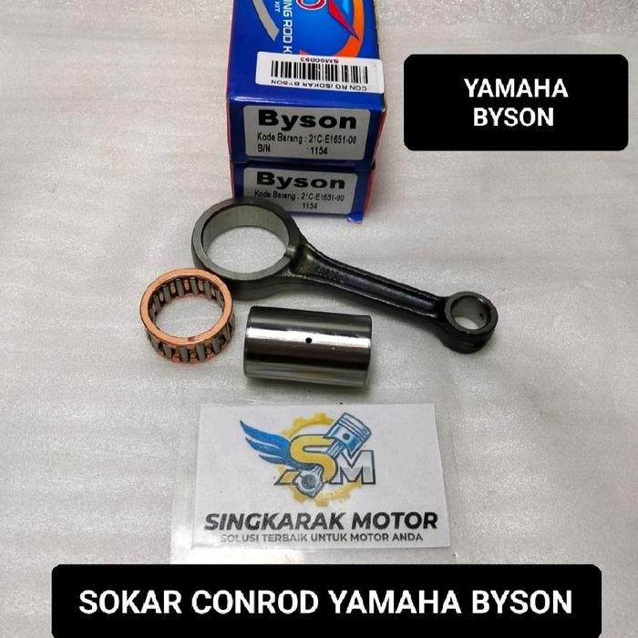 SOKAR CONROD TIANG STANG SEHER YAMAHA BYSON RIKO ORIGINAL