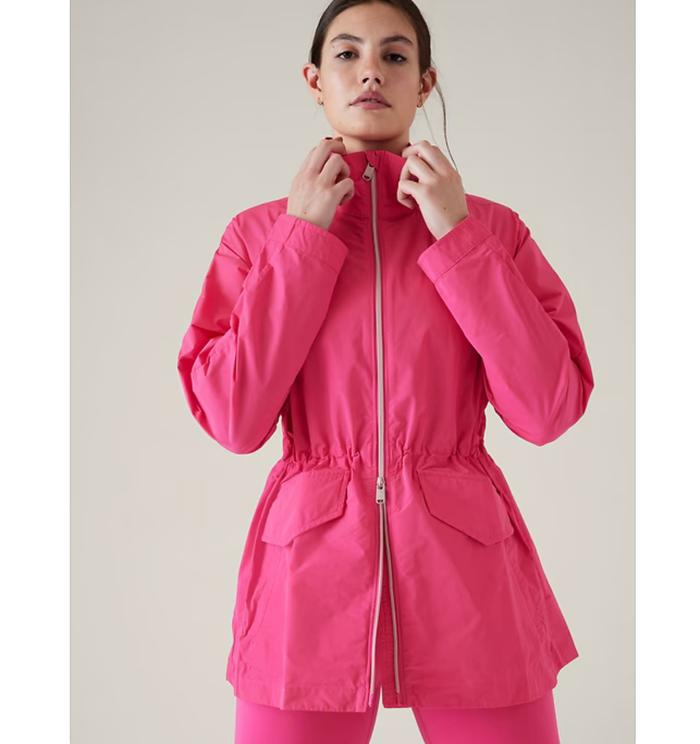 Jaket Outer  Athleta Women Westerly Jacket parka oversize Winter