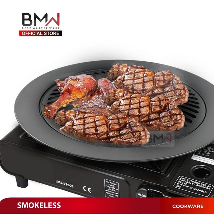 Grill Portable Smokeless Pemanggang Daging Atau Panggangan Barbeque