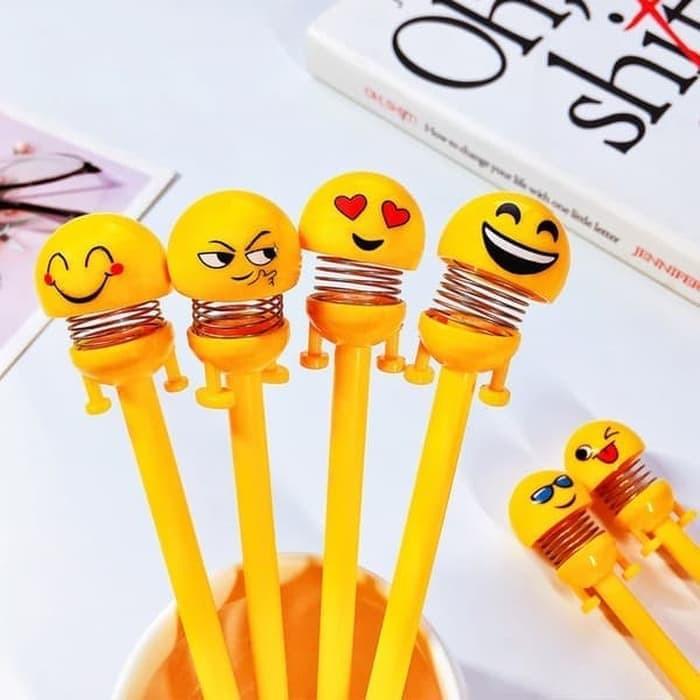 CR-A14 Pulpen Gel Karakter Kartun Kucing Pena Unik Bolpen Motif Kucing
