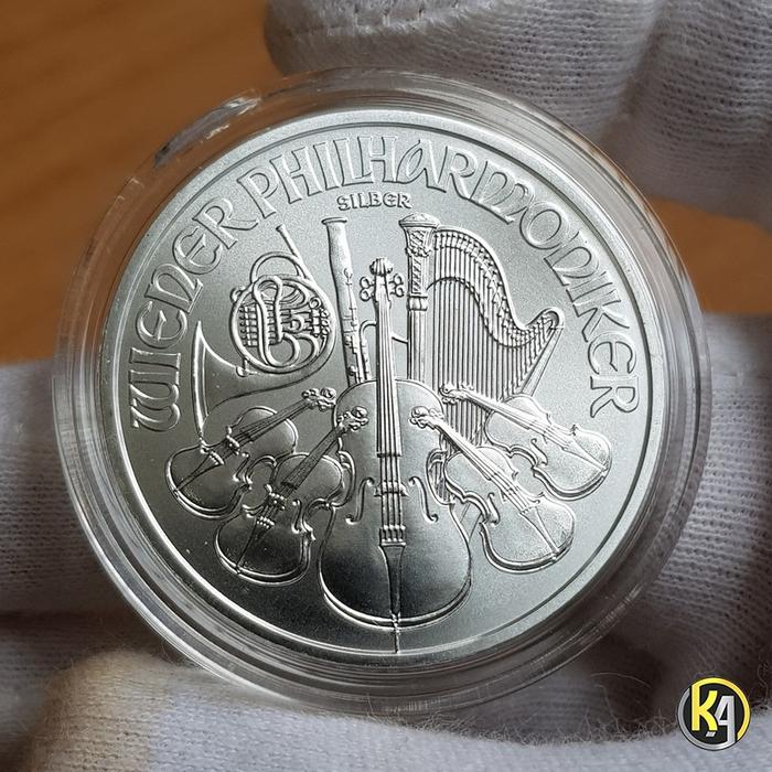 Koin Perak Silver Koin Austrian Silver Philharmonic 999 1 oz (FIne Silver)