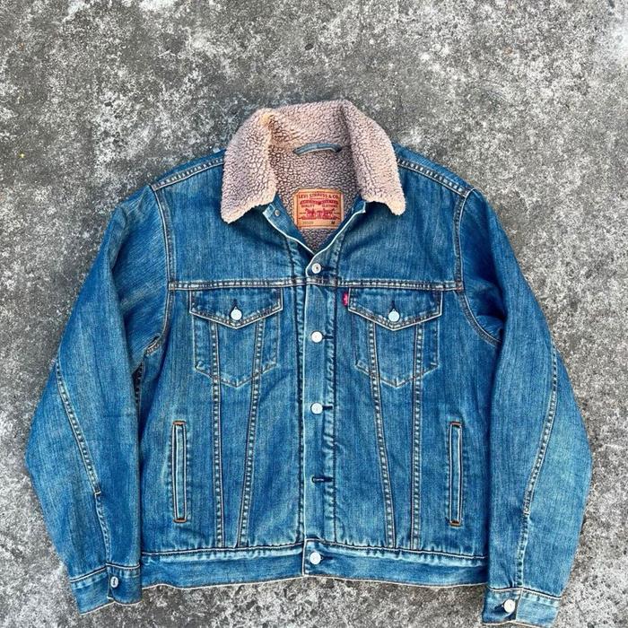  Levis sherpa 90s denim  Jaket