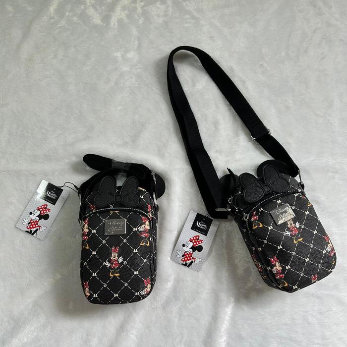 Primark Sling Phone Bag Minnie Mouse Black - 1pcs