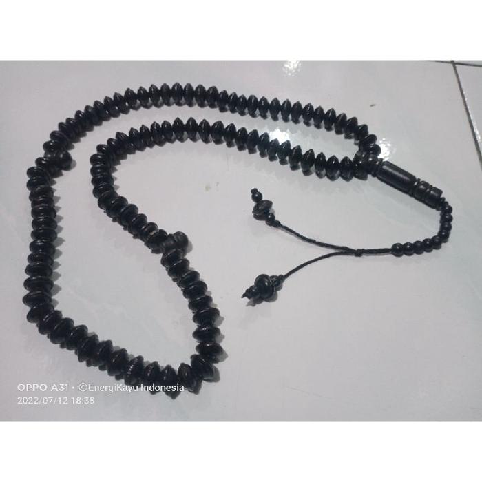 TASBIH KAYU HITAM KLENGKENG PROFIL
