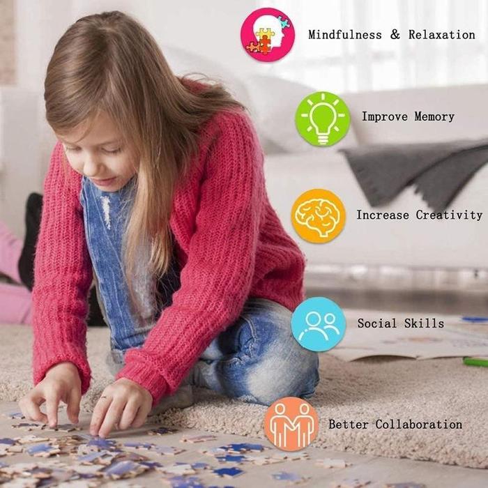 cewek Jigsaw Puzzle 1000 Pcs ( Paper puzzle Uk 50x 75 ) / Paper Puzzle Jigsaw 1000 Pcs/jigsaw puzzle