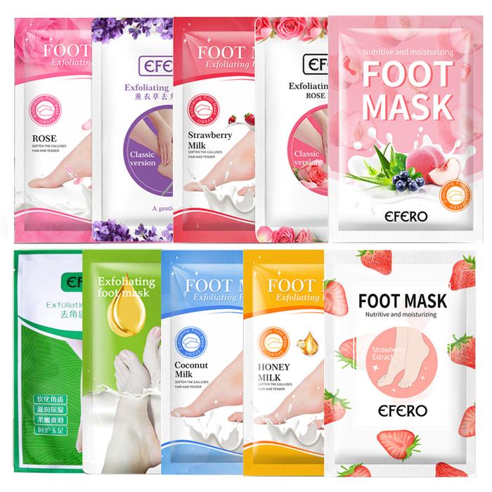 10pairs Exfoliating Feet Mask Peeling Foot Mask Socks Pedicure