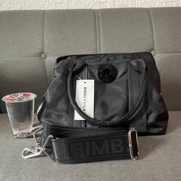 Tas Wanita Bimba Y Lola Nylon Tote Bag with Long Strap