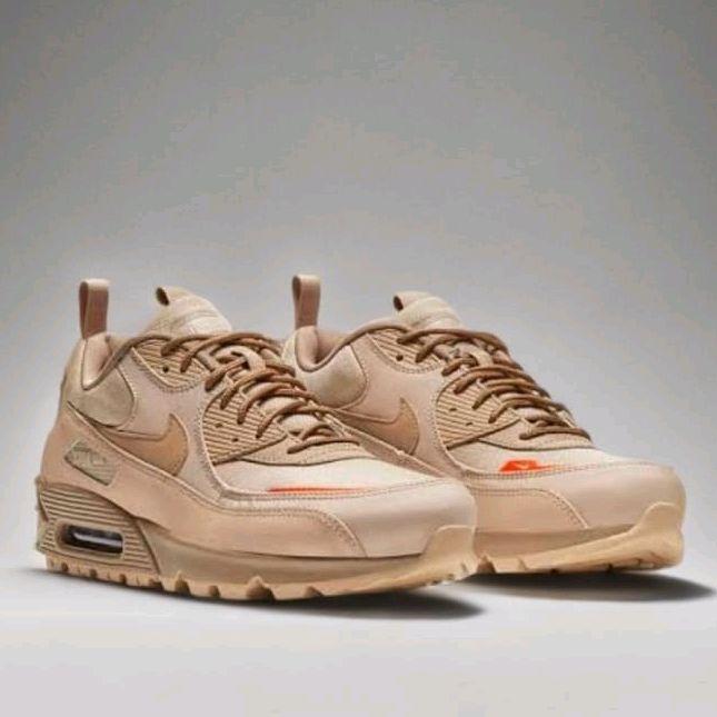 SEPATU NIKE AIR MAX 90 SURPLUS PACK WARNA COKLAT MUDA.