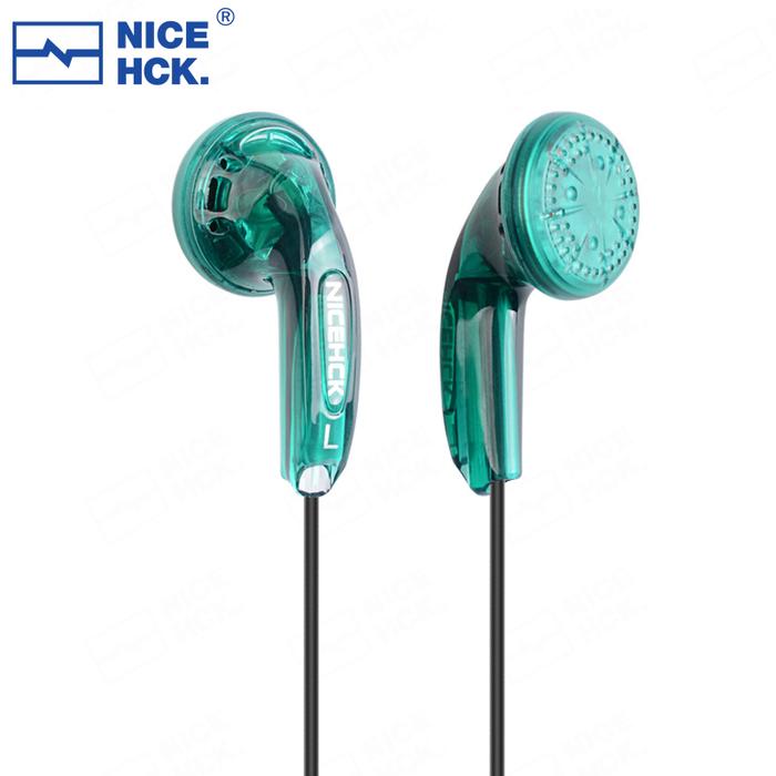 NiceHCK Traceless Vido 3.5mm Earbud 32ohms Dynamic DJ HIFI Headset