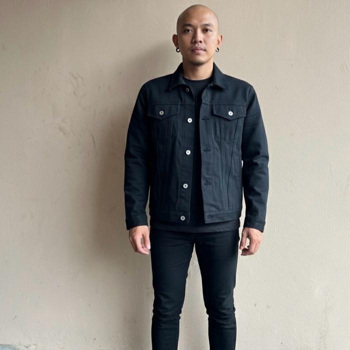 JAKET DENIM NAOMI BLACK JAKET TYPE 1.