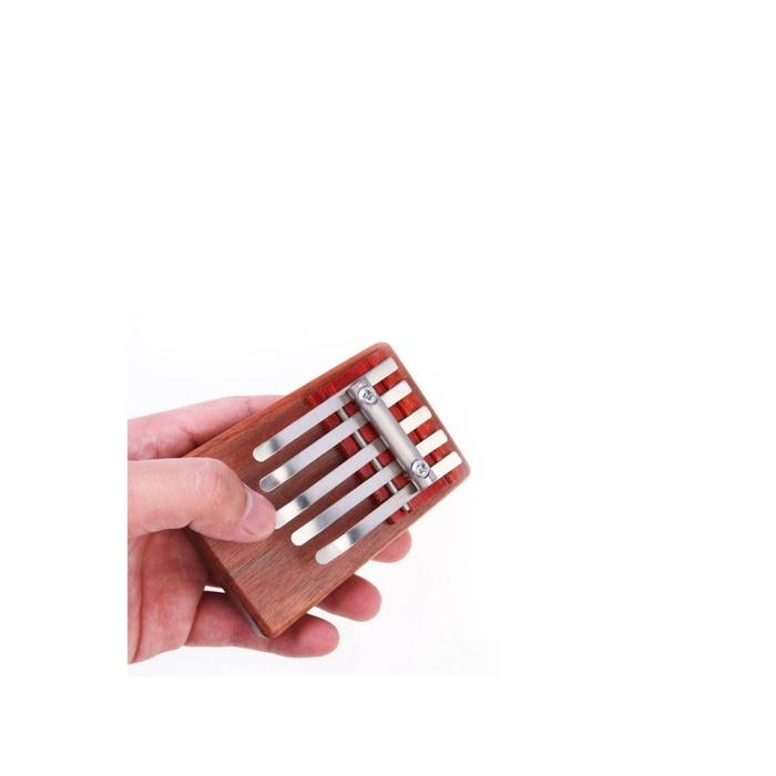 5-Key Mini Thumb Piano Portabel Halus Jari Harpa Mudah